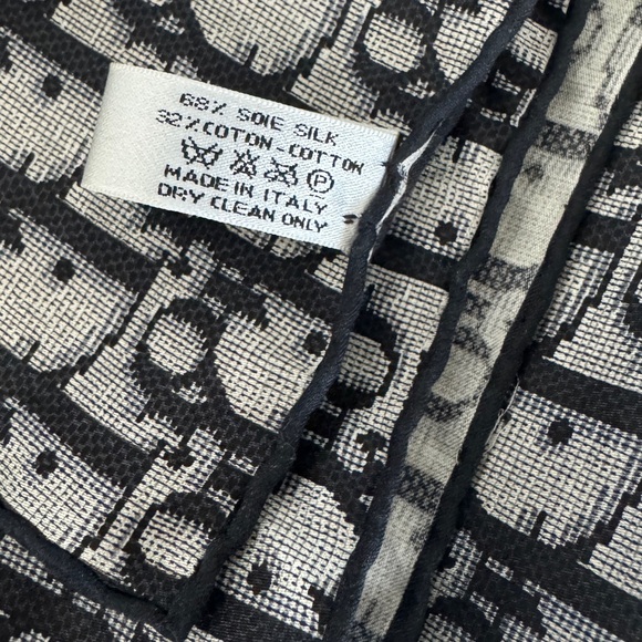 Dior Monochrome Silk-Cotton Fabric - Picture 2 of 9